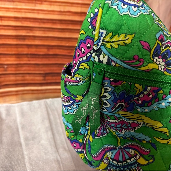 Vera Bradley Vibrant Emerald Paisley Shoulder Crossbody Bag ๐๐๐ - Picture 6 of 17